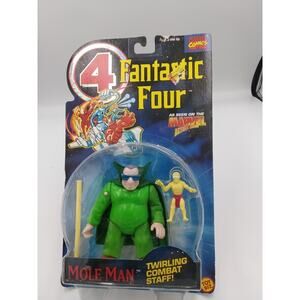 1994 Mole Man Fantastic four on card